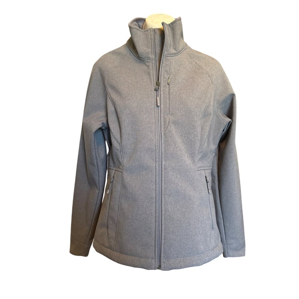 The North Face Apex Bionic 2 Softshell Jacket Women's Small Gray Windproof - Picture 1 of 14